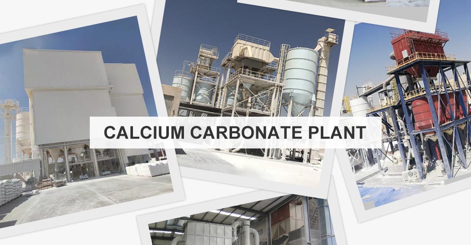 calcium carbonate processing plant