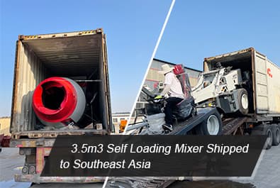 الخلاط الذاتي التحميل SLDM3500 يتم شحنه إلى جنوب شرق آسيا