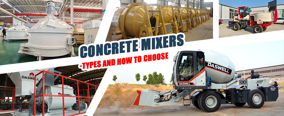 Concrete Mixers - Types and How to Choose