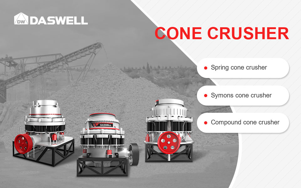 different types of cone crusher