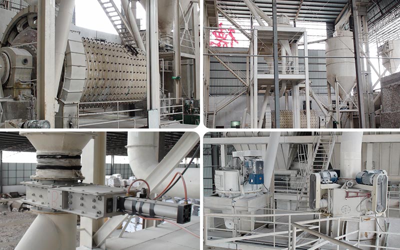  Calcium Carbonate Ball Mill And Classifacation Production Line Operation Scenario