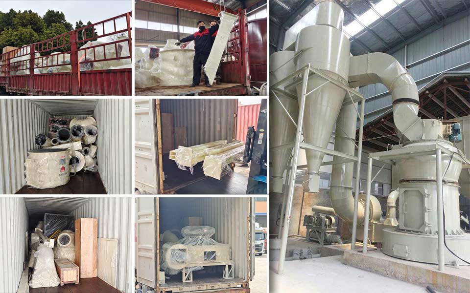 transport raymond roller mill to different countries