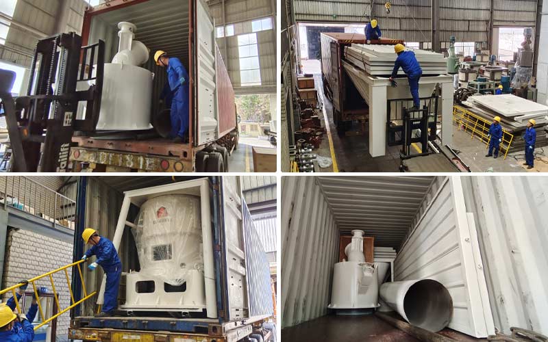 deliver micro powder mill to different countries