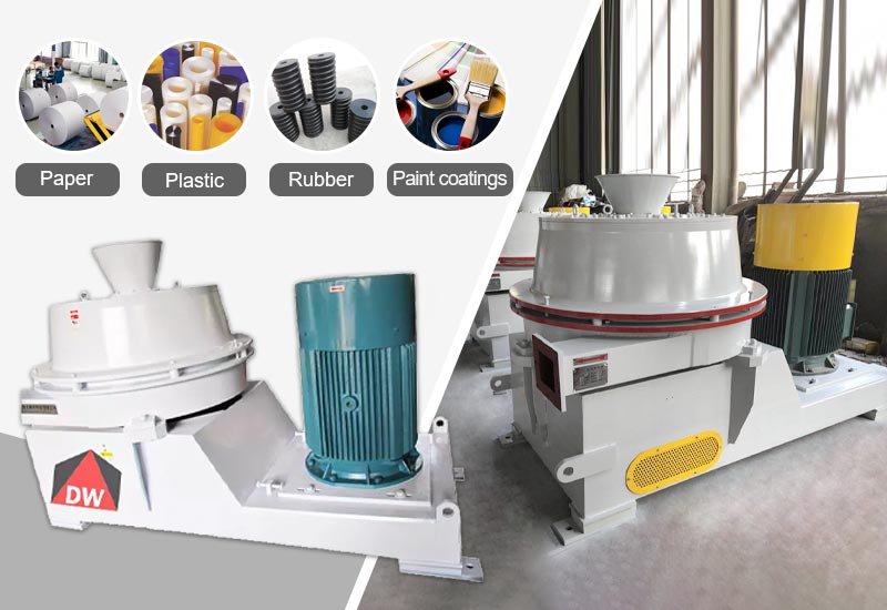 application of vortex mill coating machine