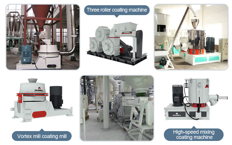 different types of powder coating machine