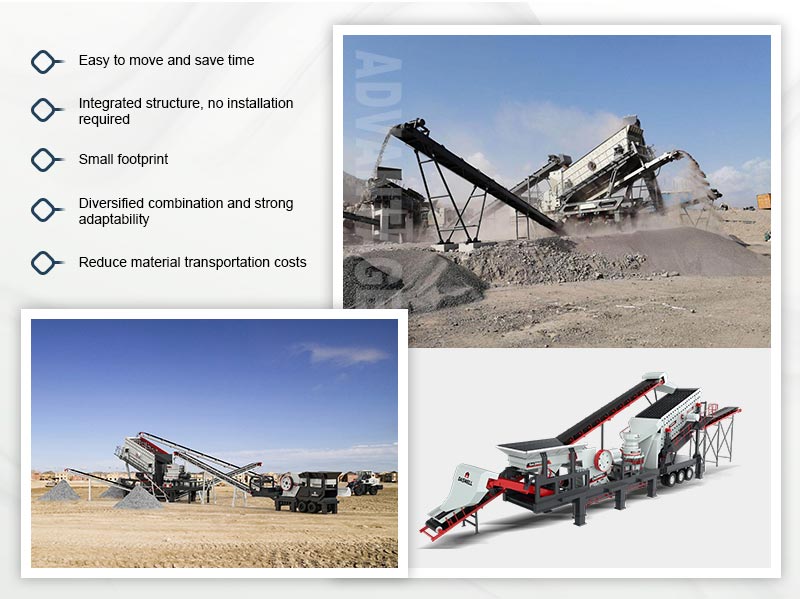 advantages of mobile crushing plant