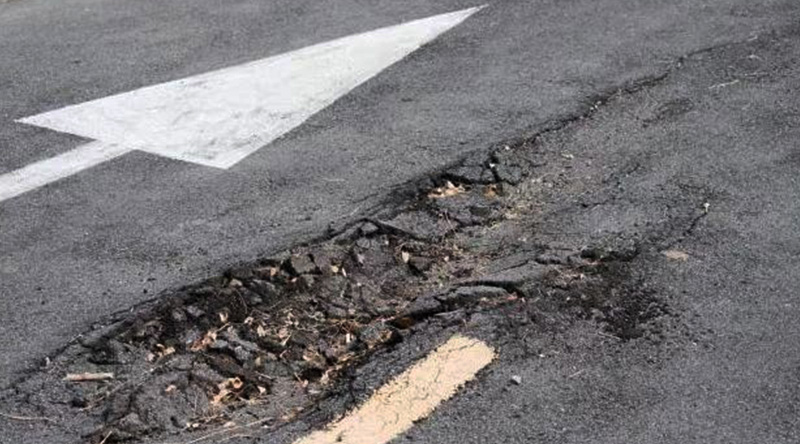 high maintenance cost of asphalt road