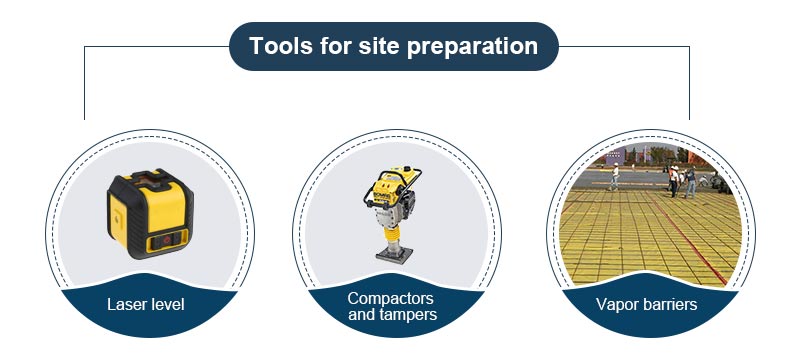 tools for site preparation