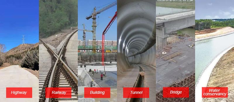 applications of concrete pump