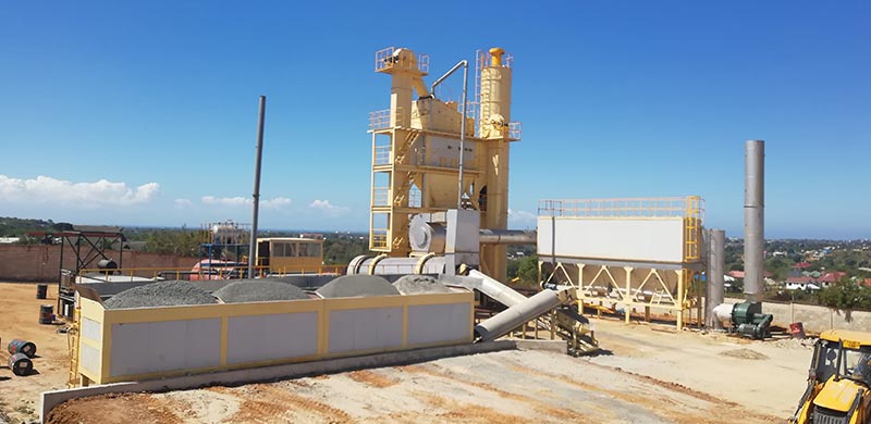 wide use of asphalt mixing plant