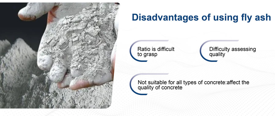 disadvantages of fly ash