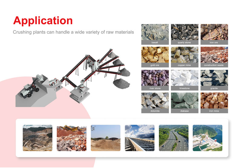 application of stone crusher machine