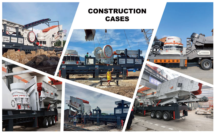 cases of mobile crusher plant