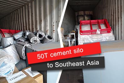 50T Bolted Silo to Southeast Asia