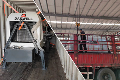 4 units of diesel concrete pump to Southeast Asia