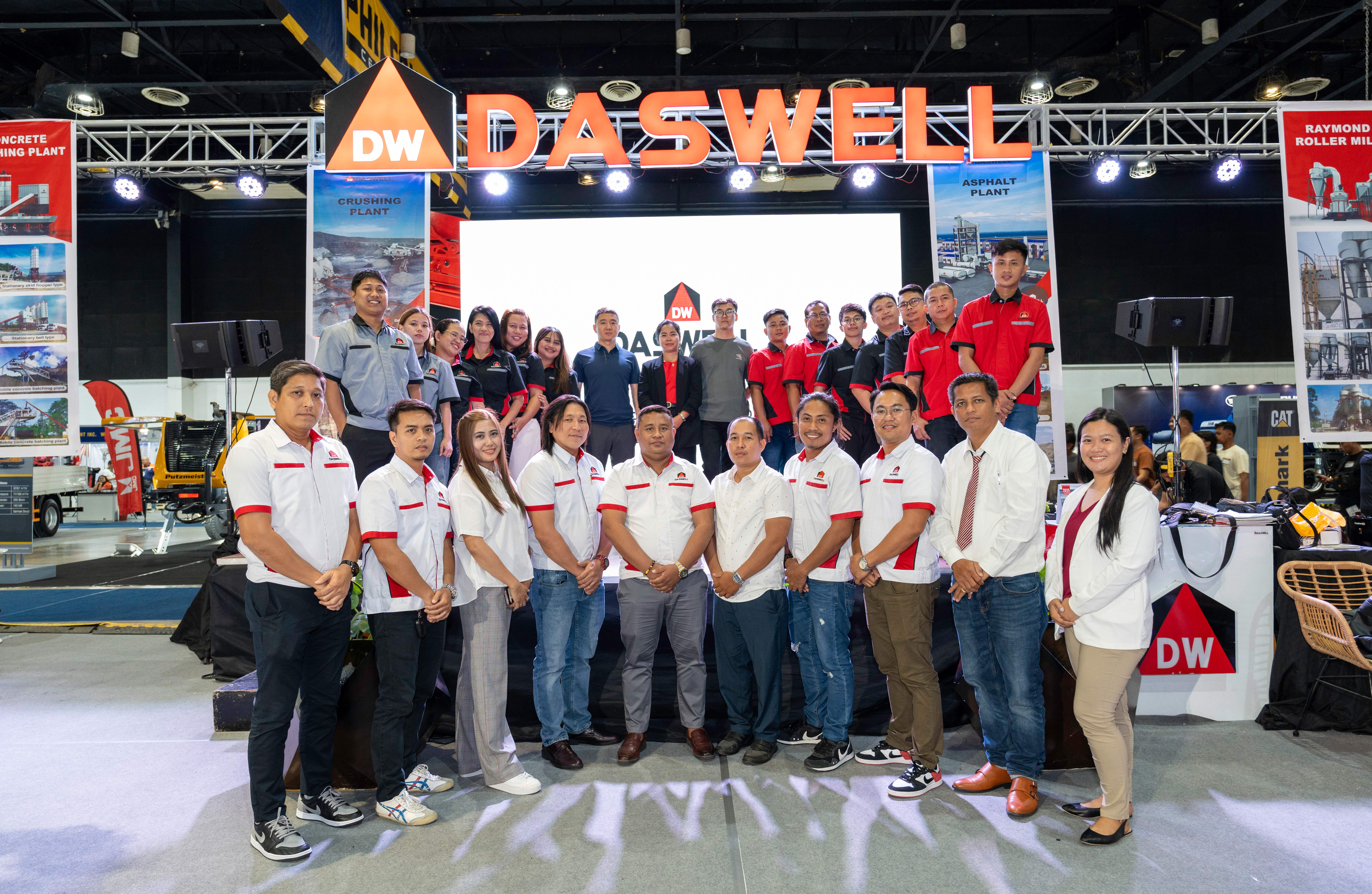 Daswell Attended International Mining Machinery Exhibition in the Philippines