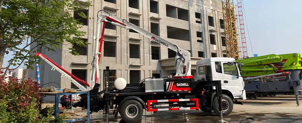 How Far Can Concrete Pumps Reach?