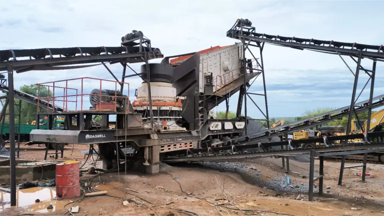 Mobile Stone Crushing Plant and Weight Bridge to Africa