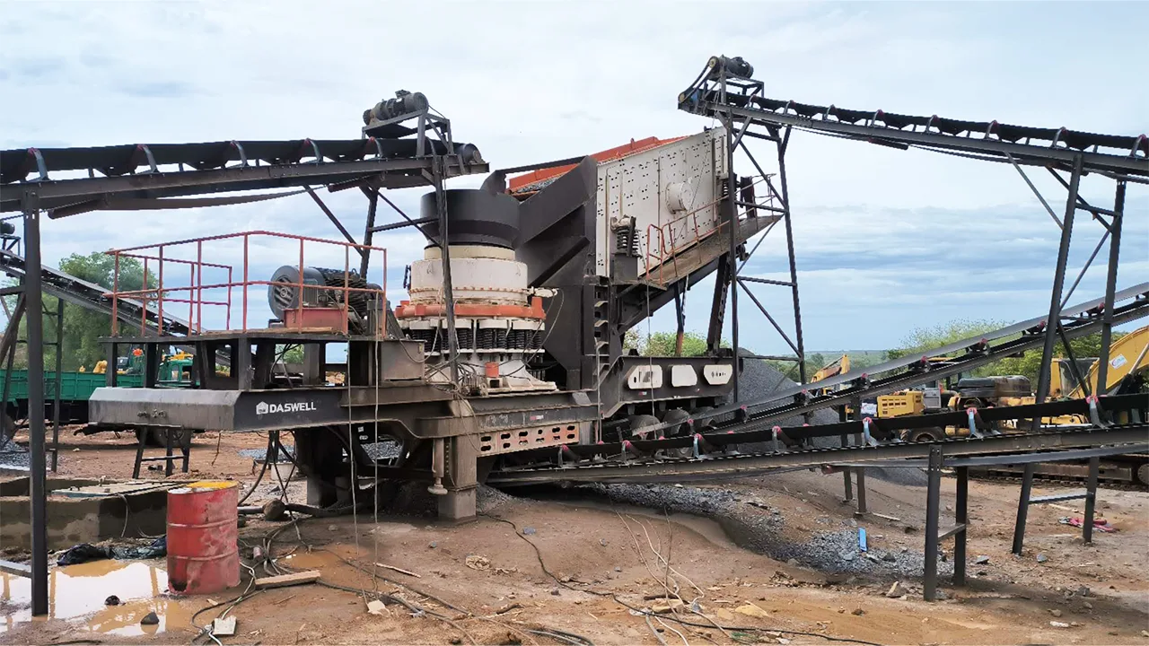 Mobile Stone Crushing Plant and Weight Bridge to Africa