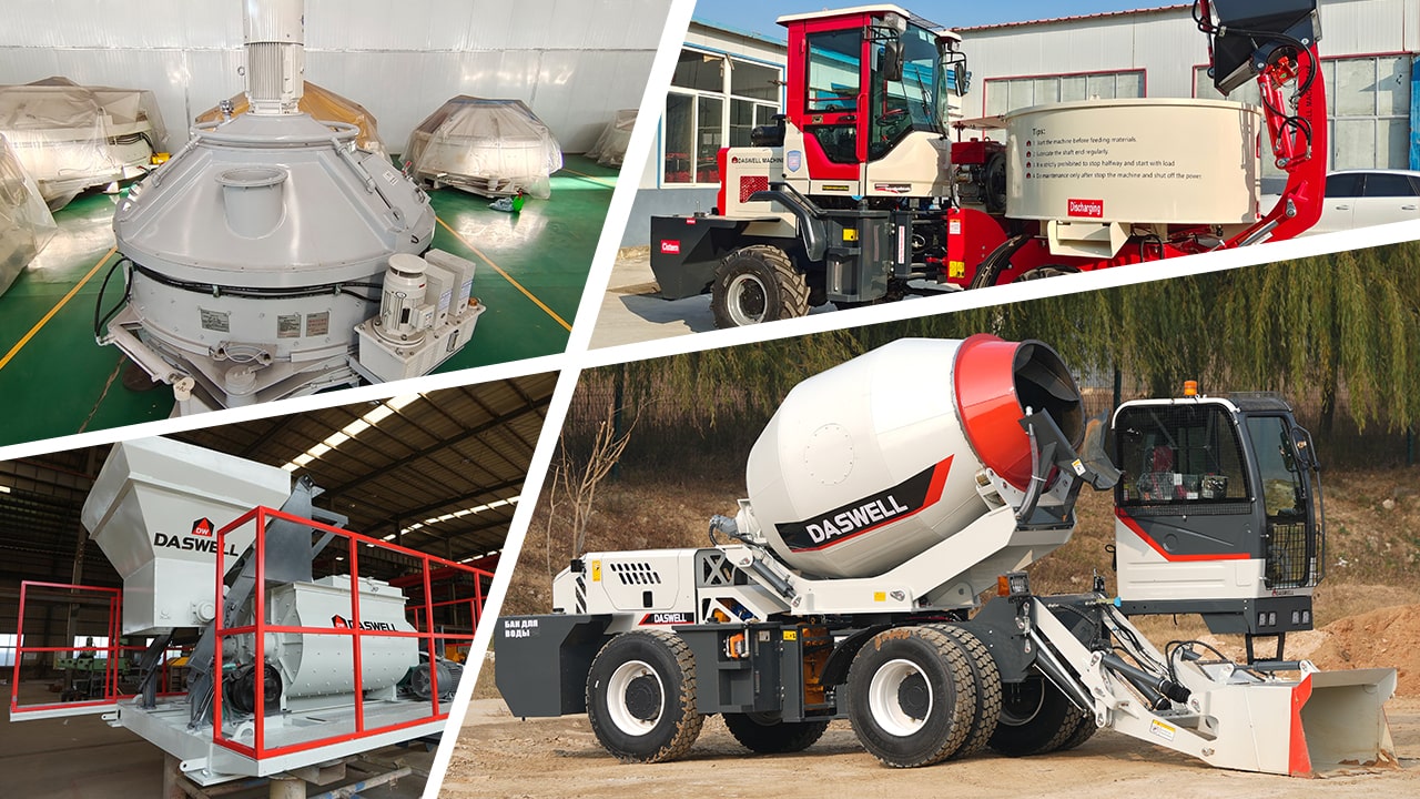 Concrete Mixers - Types and How to Choose