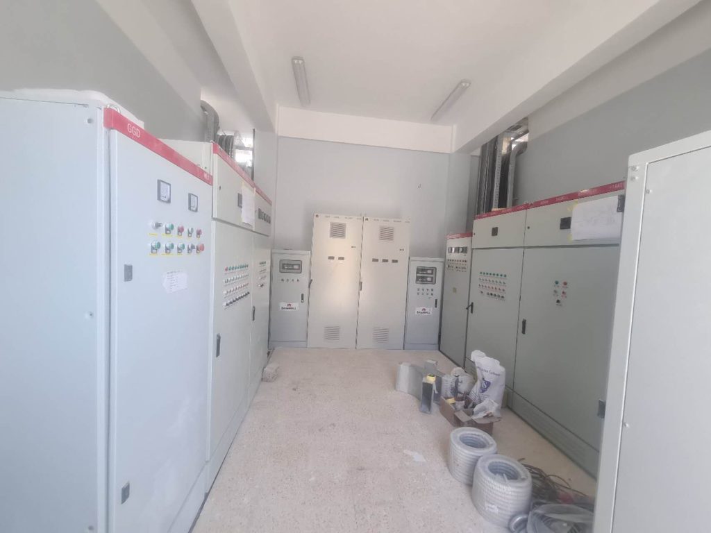 Daswell ball milling and coating production line in Egypt