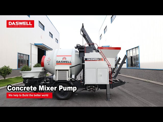 Daswell concrete mixer pump machine