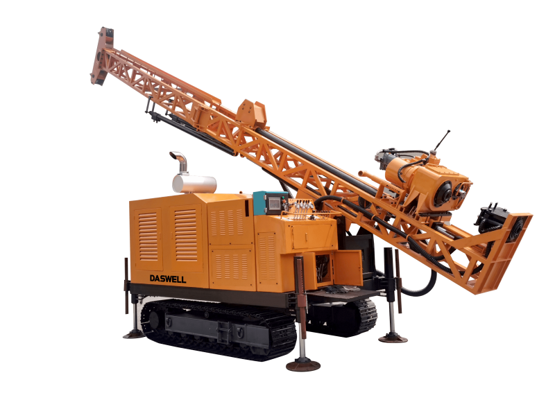 Fully Hydraulic Crawler Core Drilling Rig