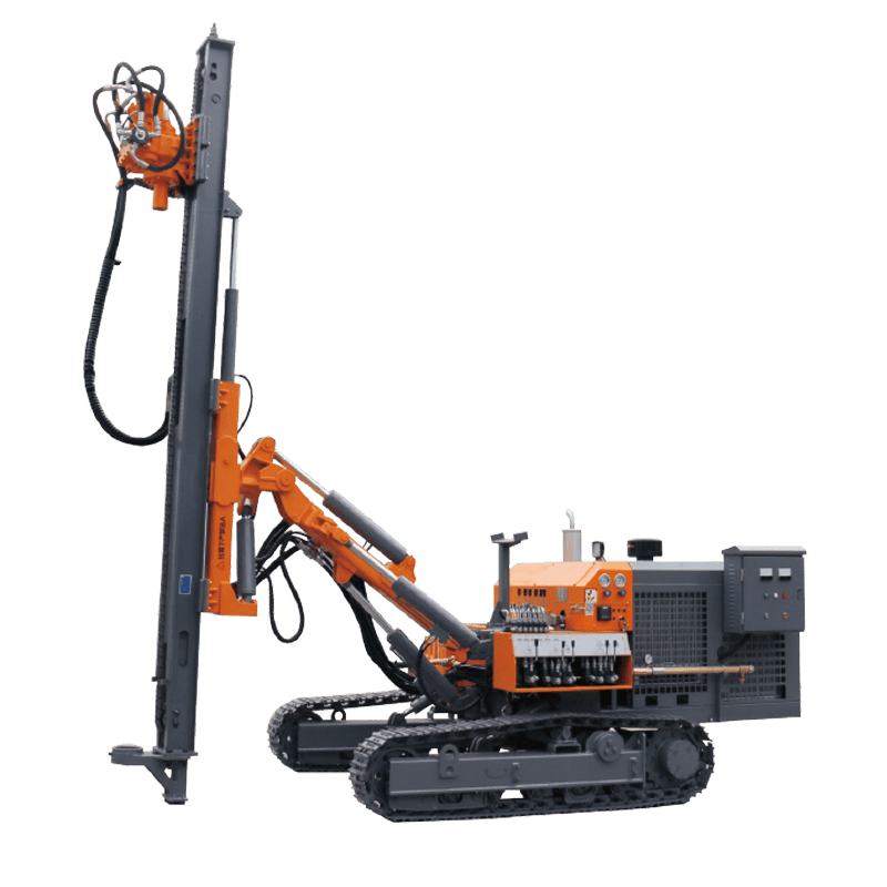 Separated Anchor Drill Rig