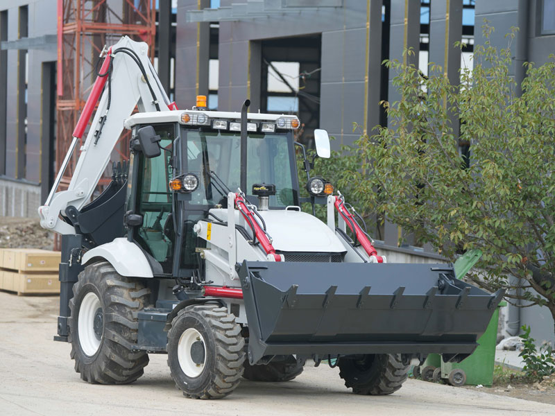 Backhoe Loader in Indonesia 4 daswell backhoe loading machine
