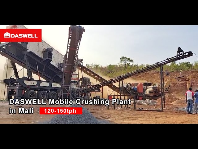 daswell mobile crushing plant in mali youtube video poster