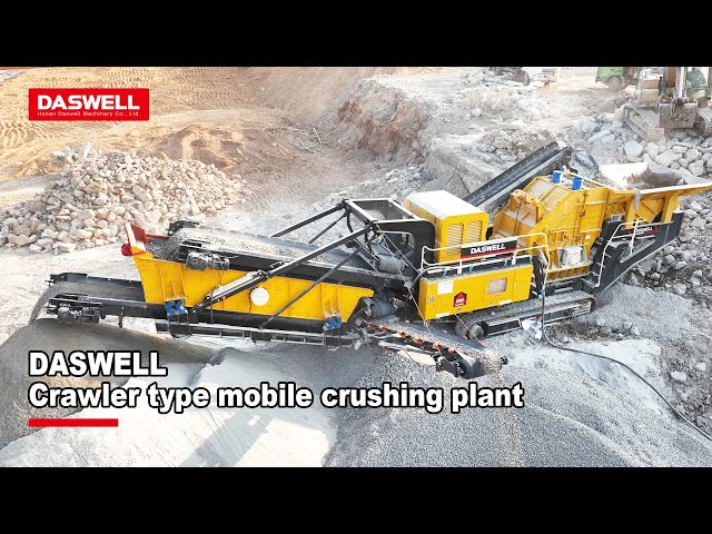 daswell mobile impact crushing plant youtube video poster