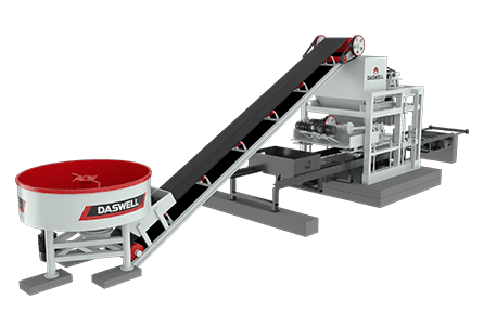 hollow brick making machine