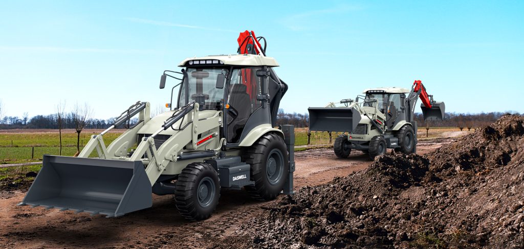 Daswell backhoe loader machines