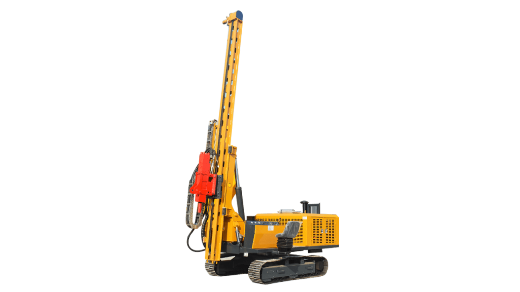 hydraulic hammer photovoltaic pile driver