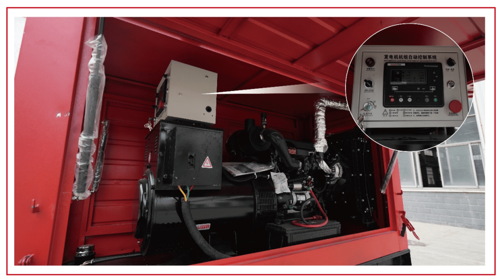 Automatic control system of micro crusher plant