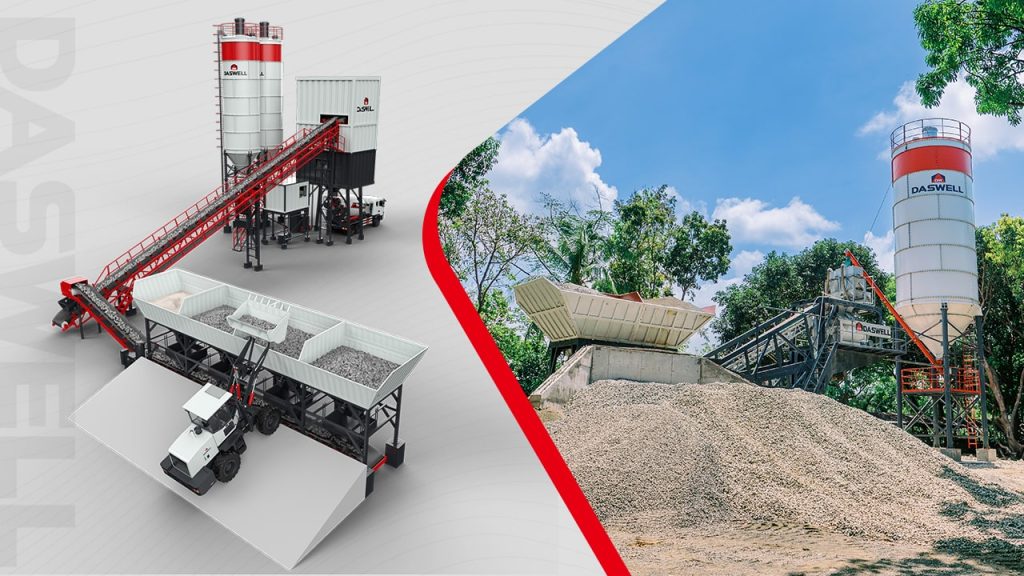 Daswell wet concrete batching plant
