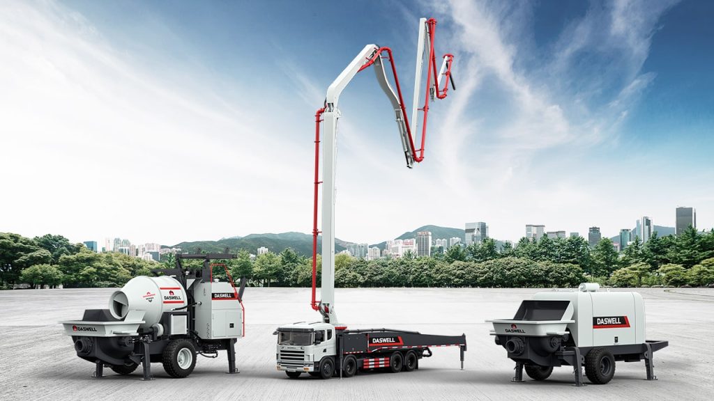 What is concrete pump machine