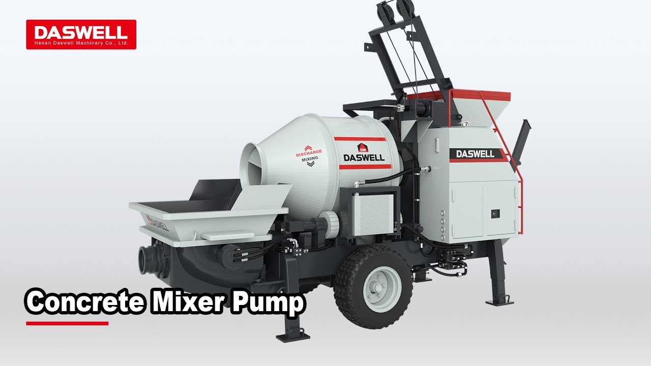 concrete mixer pump
