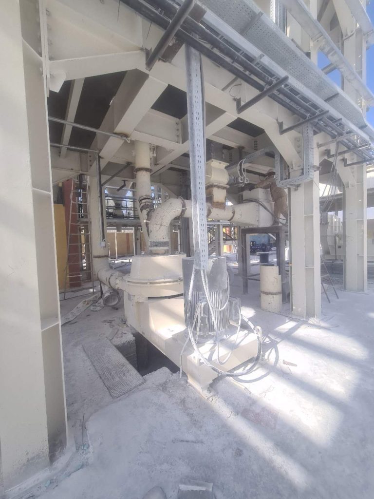 Daswell ball milling and coating production line in Egypt 1