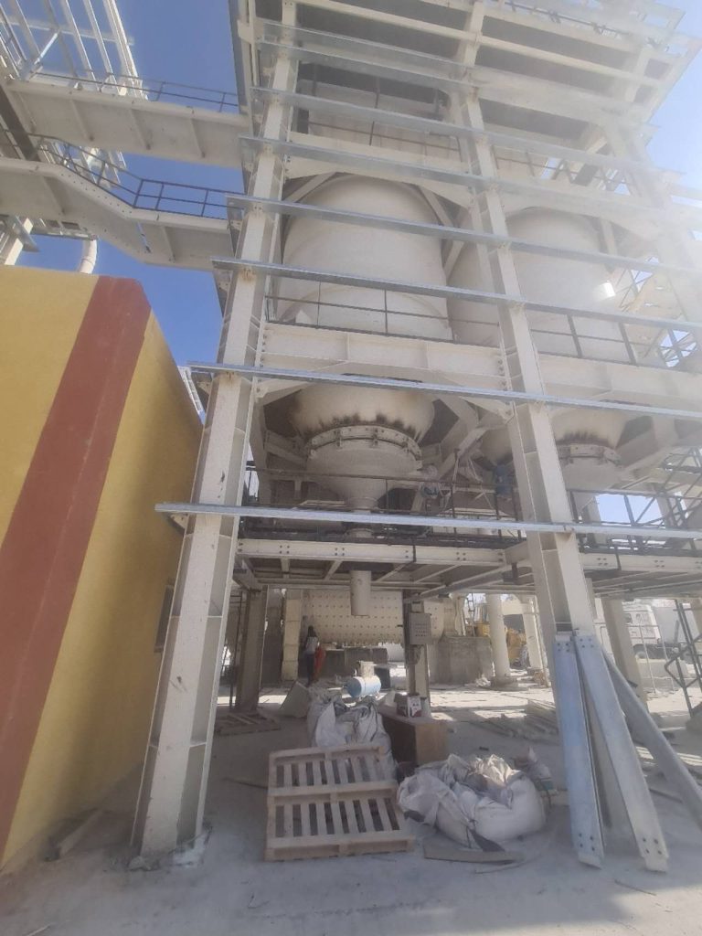 Daswell ball milling and coating production line in Egypt 4