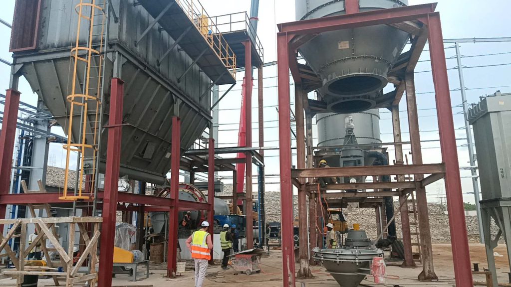 Daswell calcium carbonate milling and coating plant in Tanzania 1