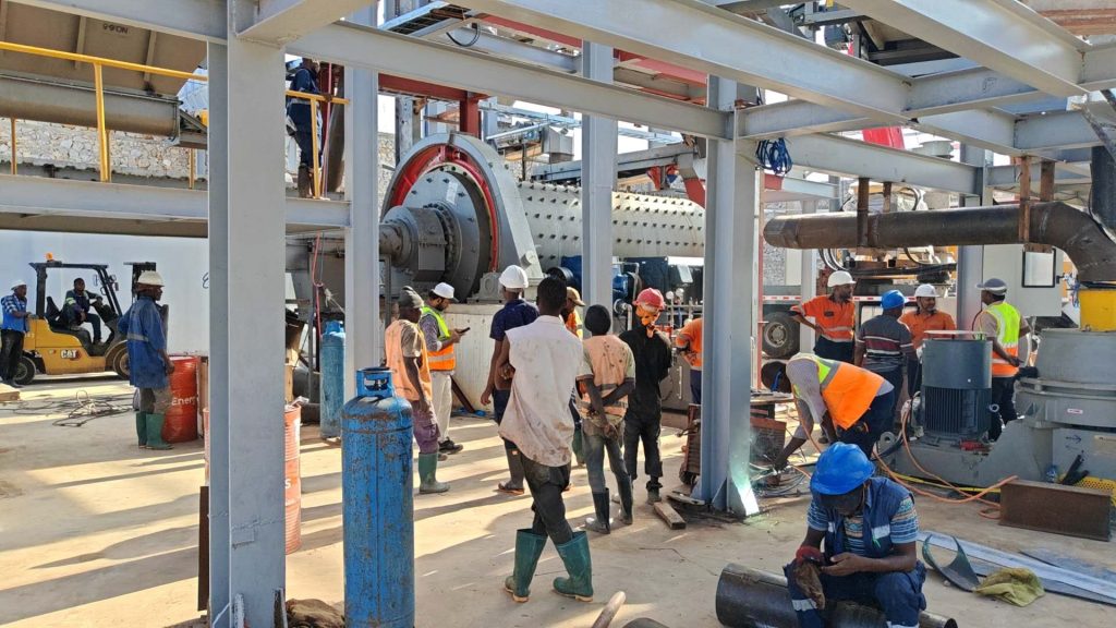 Daswell calcium carbonate milling and coating plant in Tanzania 2