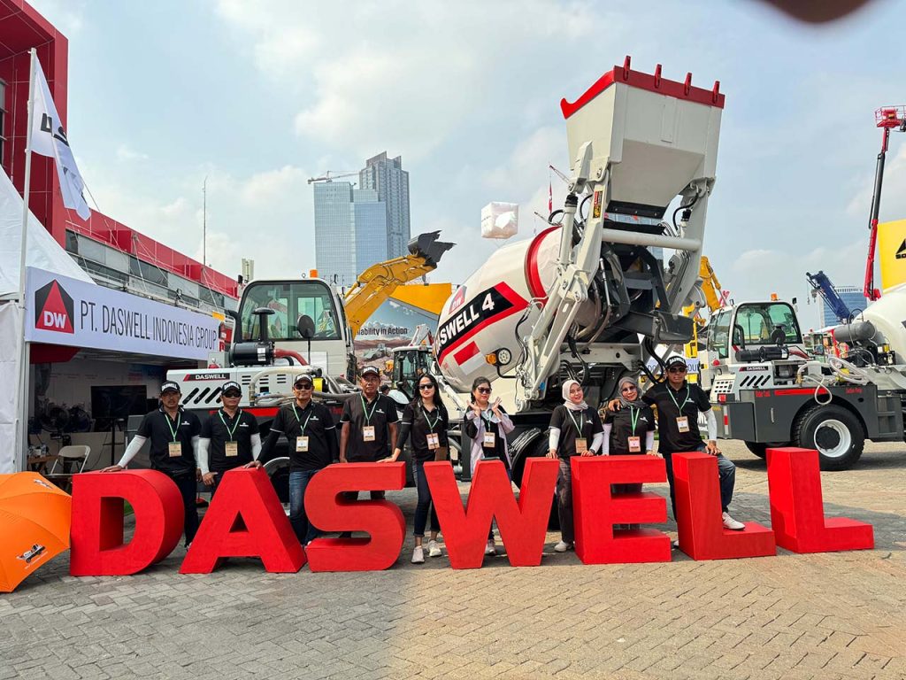 Daswell Indonesia participated in the exhibition group photo