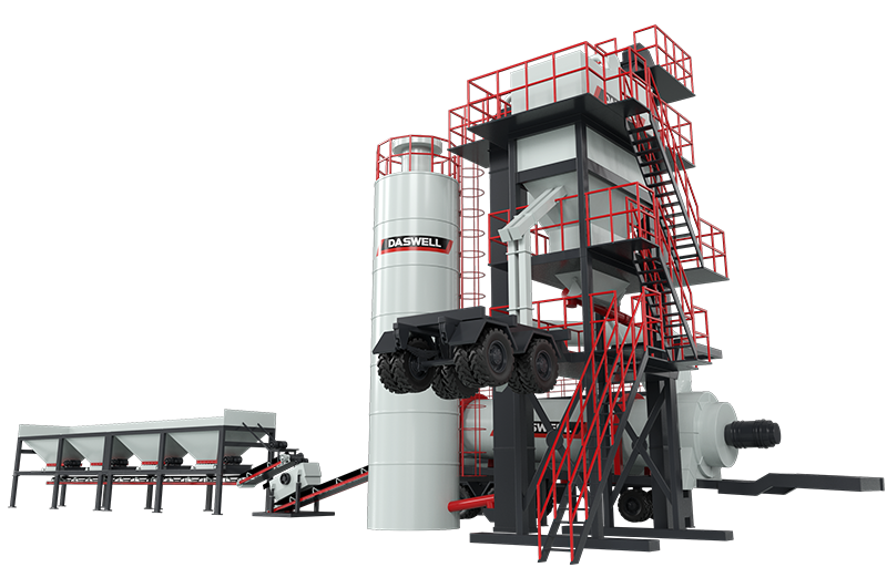 forced type mobile asphalt mix plant e1751945013205