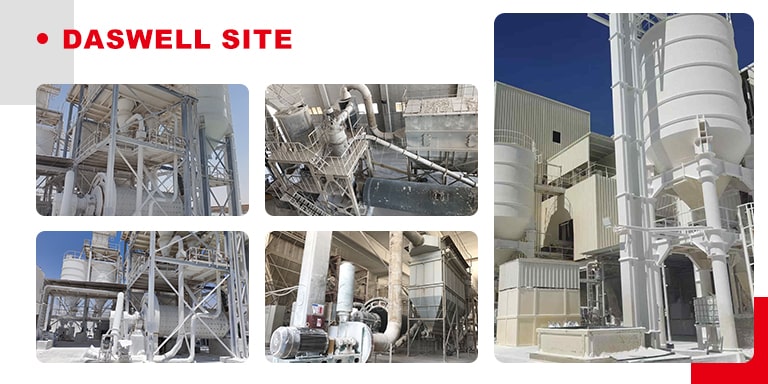 Daswell Quartz Powder Processing Plant Cases