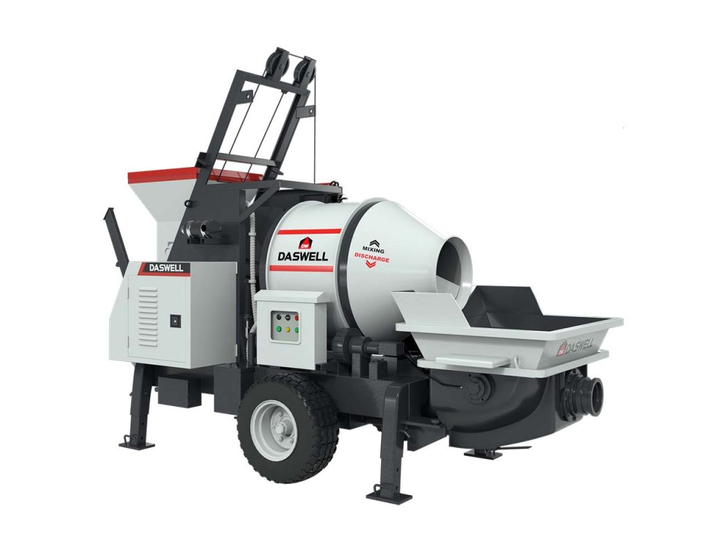 concrete mixer pump