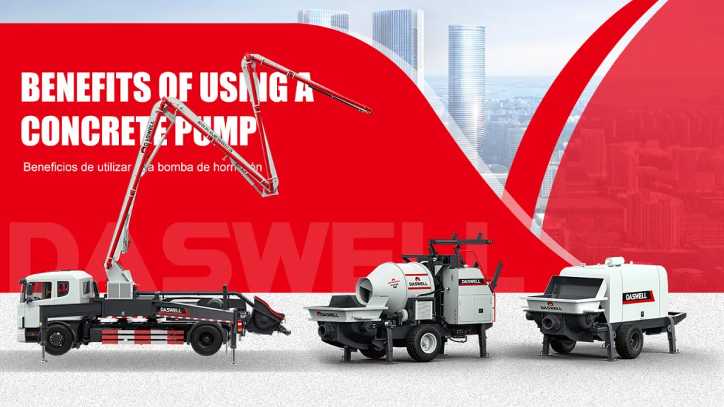 Benefits of using a concrete pump machine