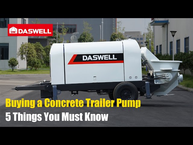 trailer pump machine info
