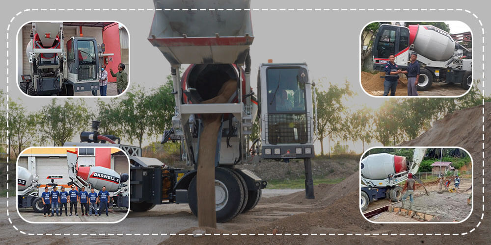 Daswell Local Service for On-site Mixing Daswell Local Service for On-site Mixing