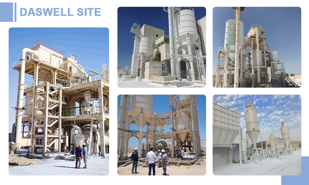 Daswell Powder Grinding Plant Installed in Egypt Daswell Powder Grinding Plant Installed in Egypt